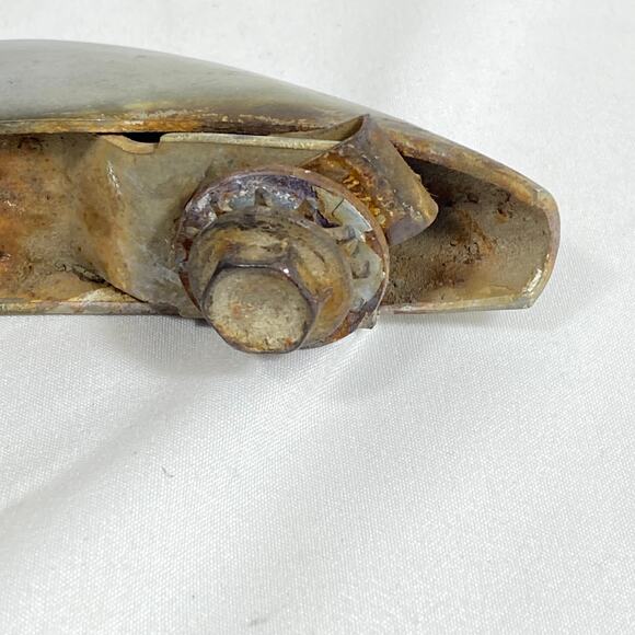 Vintage '64 '66 Ford Mustang Rear Bumper Guard Bumperette Chrome Used - Picture 5 of 13